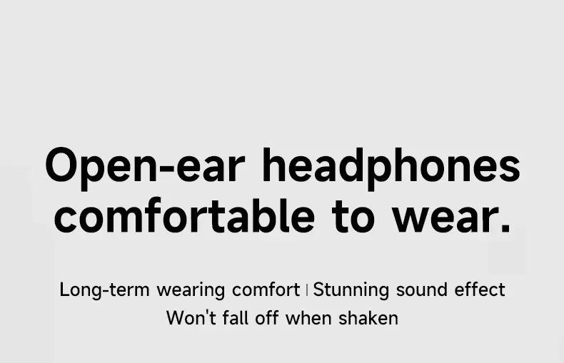 Tidesmit Open Ear Gaming Headset | Wired ENC Mic | 3.5mm & Type-C Options Tidesmit