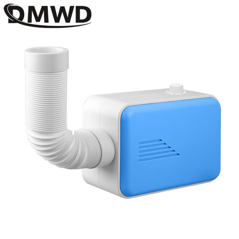 Tidesmit portable clothes dryer with cloth bag and timing feature drying shoes, socks, and pet items.