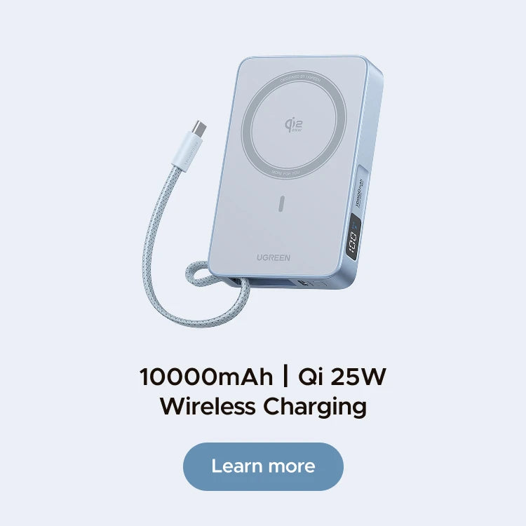 Magnetic Power Bank 10000mAh Qi2 30W Fast Charger for iPhone Tidesmit