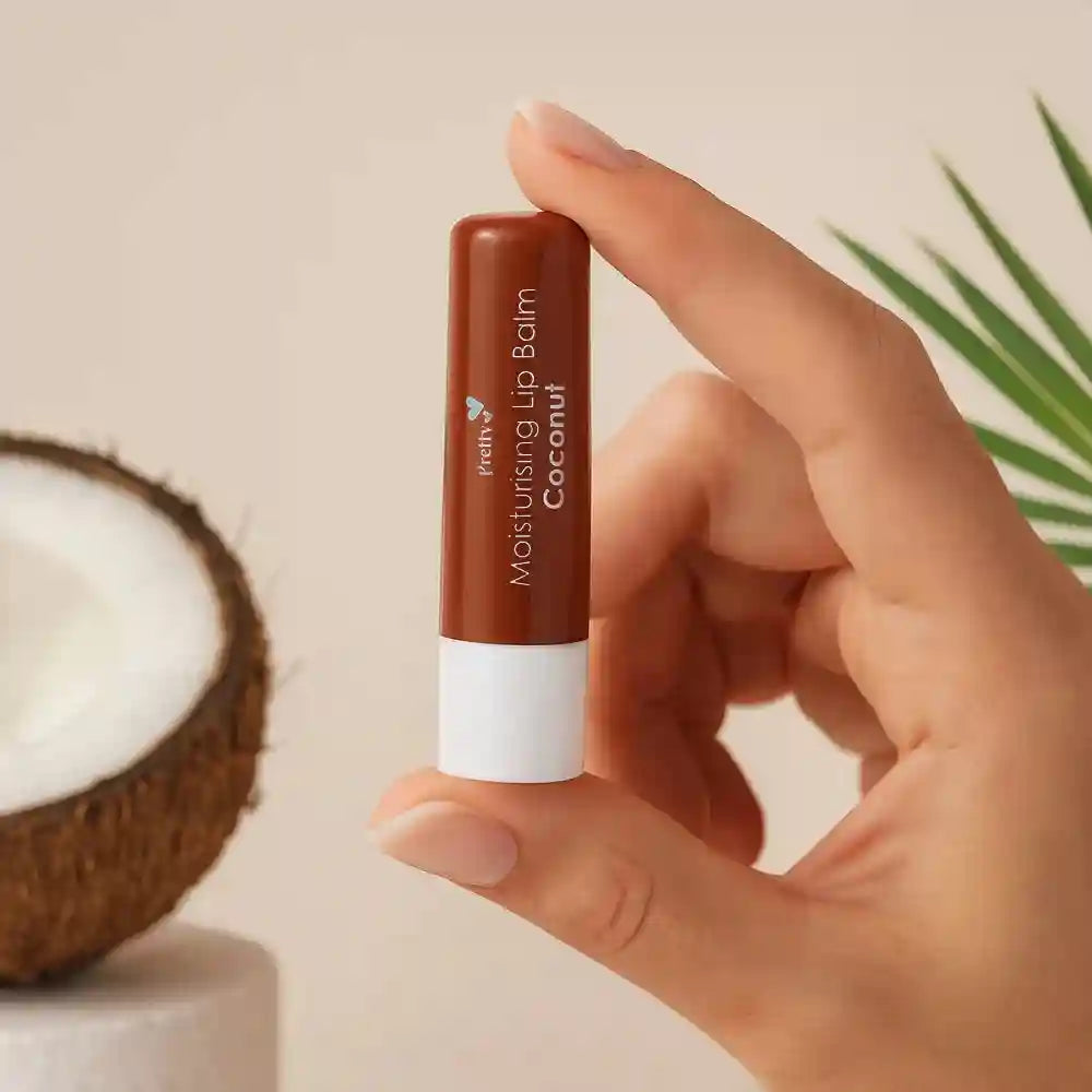 Moisturizing Lip Balm 6 Pack – Coconut Hydrating Lip Care by Tidesmit Lip Care Tidesmit