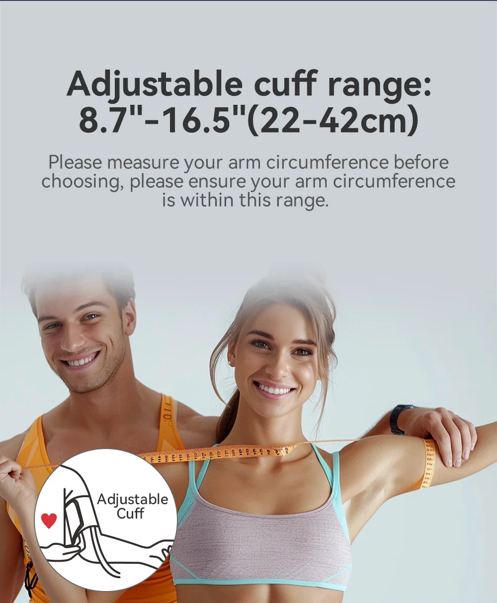 Aicare Digital Blood Pressure Monitor Medical Upper Arm Sphygmomanometer Automatic Tensiometer‌ Blood Pressure Meter 2 Users
