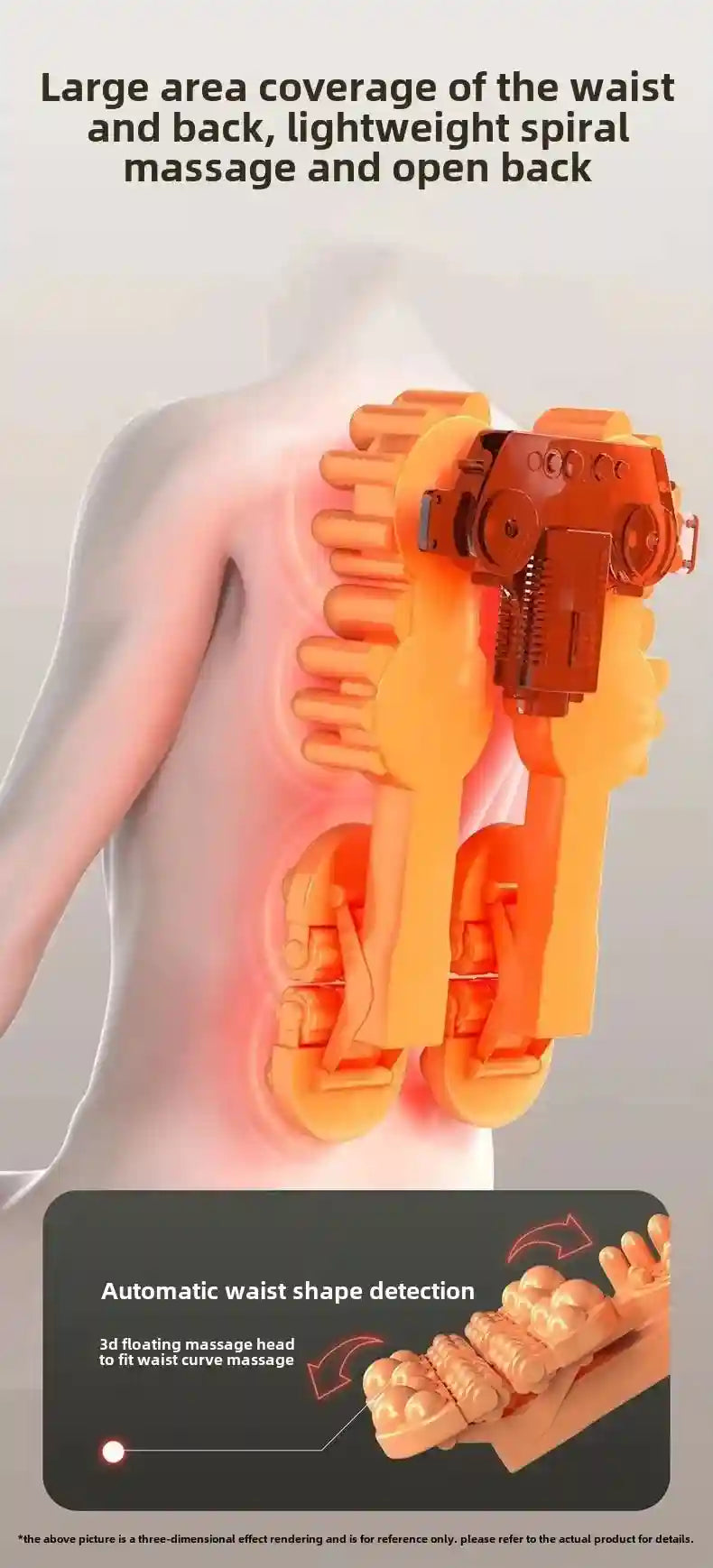 Tidesmit Full Body 5-in-1 Folding Electric Massager with Heat Therapy Massage Roller Tidesmit