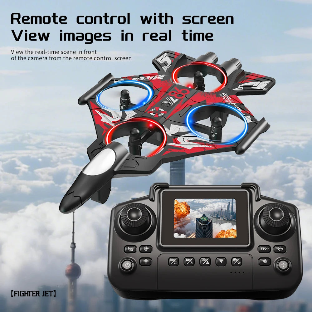 RC Camera Drone with 360 Rolling & Fixed Height Control - Tidesmit Tidesmit