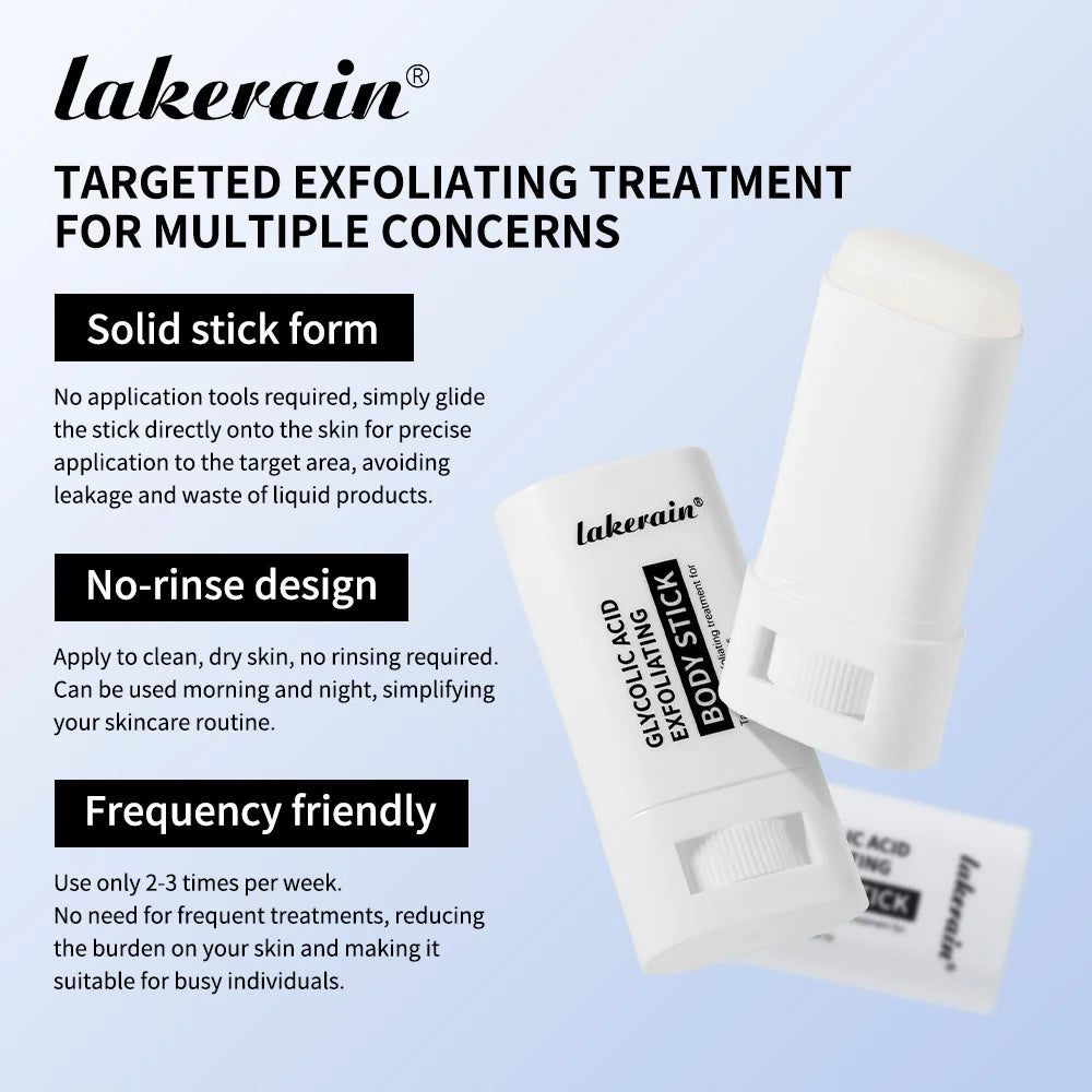 Glycolic Acid Exfoliating Body Stick for Smooth Skin - Tidesmit Scrubs Treatments Tidesmit