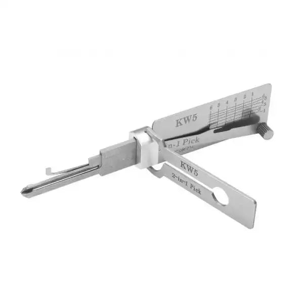 Stainless Steel Precision Tool SS001 Pro O-ring Pickup Kit Hook Tool Maintenance Repair Kit Key Decoder Only for Straight Groove