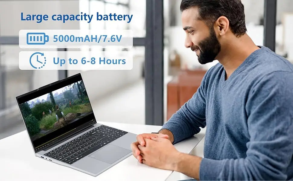 15.6" Windows 11 Laptop Computer Intel i9 10980HK/9900 16GB RAM 1TB SSD Notebook PC 4K HD Backlight Office Study Gaming Laptops