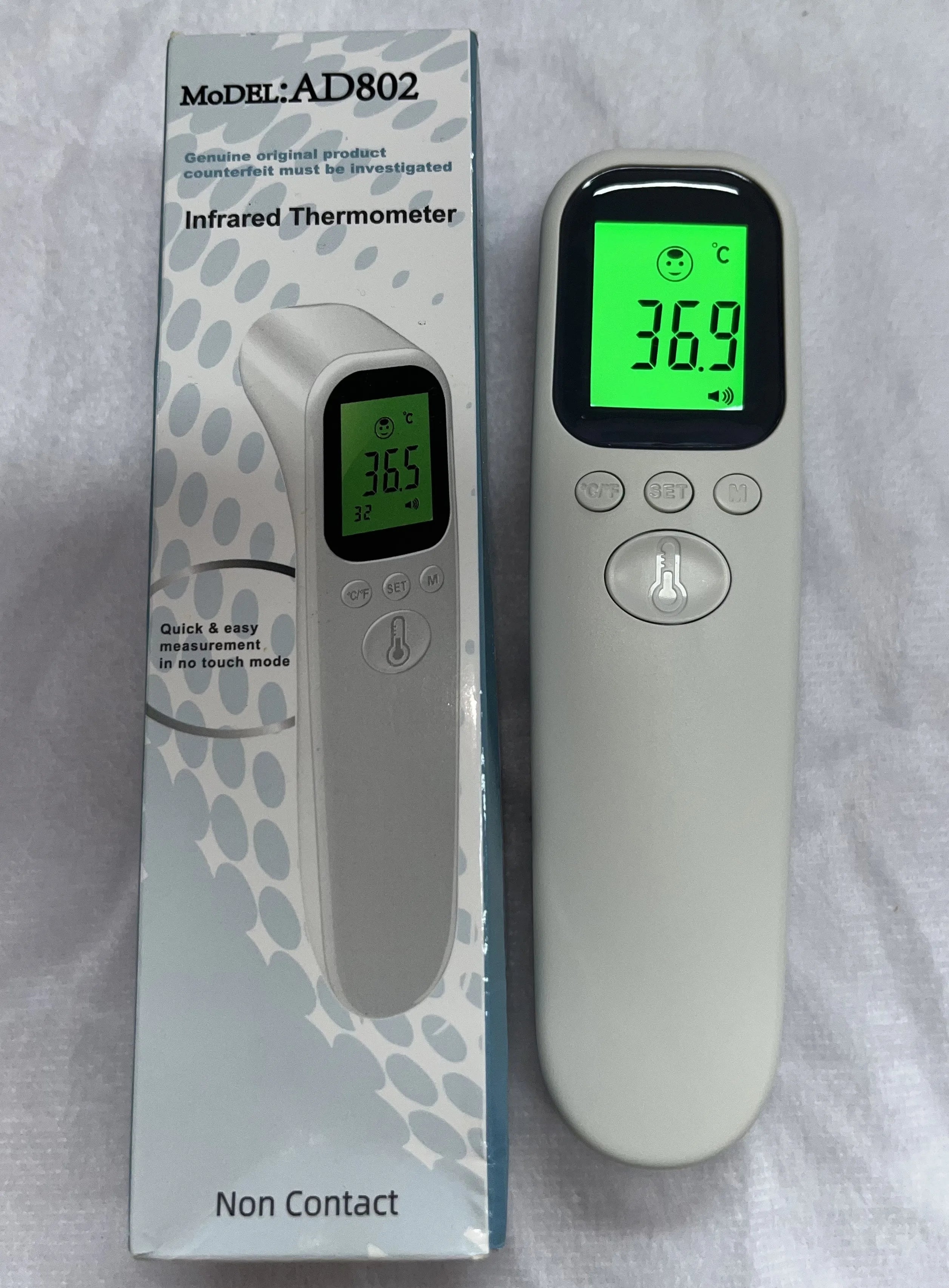 Medical Digital Infrared Forehead Thermometer with LED Display | Accurate Body Temperature Fever Check for Adults and Babies