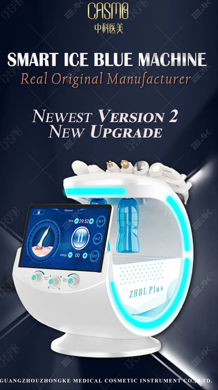 7-in-1 Hydro Facial Machine | Professional Deep Skin Therapy Body Shaping Massage Equipment Tidesmit