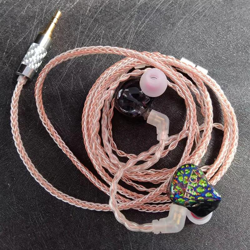 Hybrid In-Ear Monitors Noise Canceling Wired Headphones - Tidesmit Tidesmit
