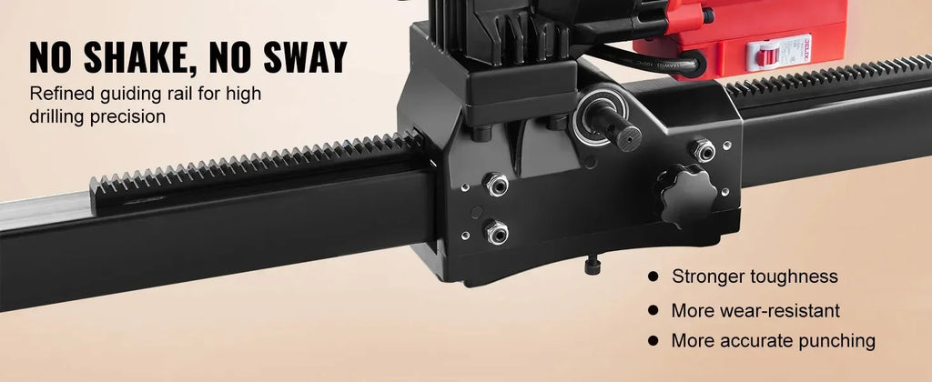 VEVOR 3200W wet dry dual-purpose diamond drilling machine 750 rpm concrete with bracket water drilling rig