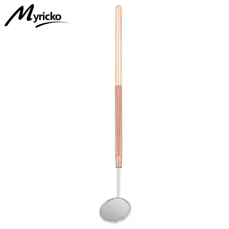 Professional Stainless Steel Dental Tool Set - Precision Oral Care Kit Eye Massage Instrument Mirror rose Tidesmit