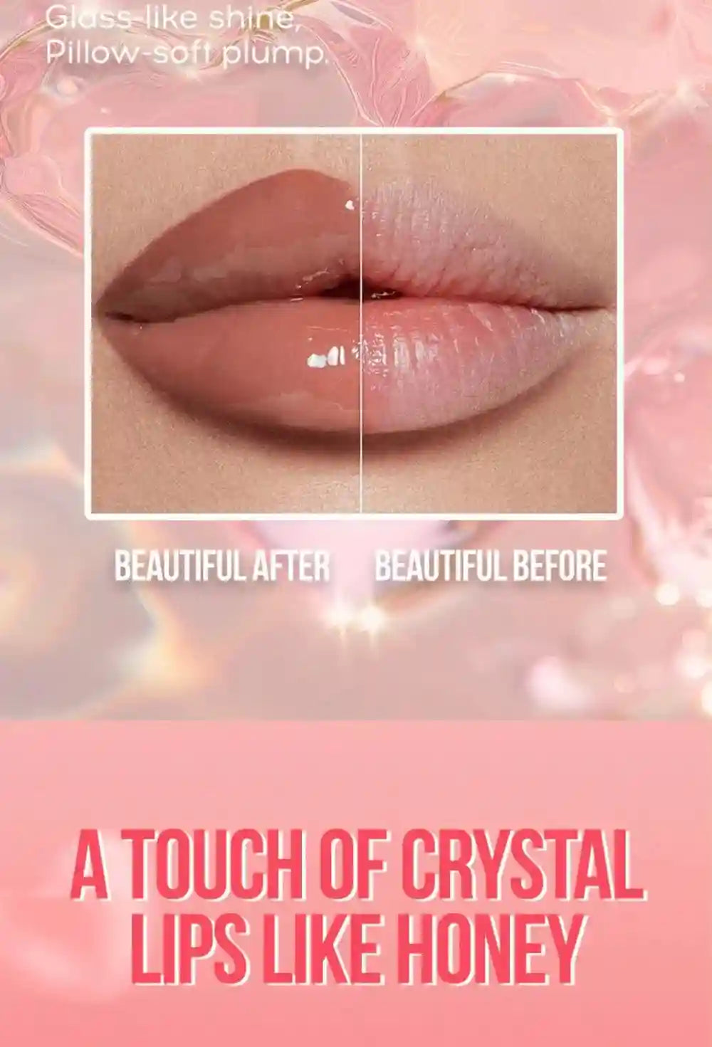 Plumping Lip Gloss Tint - Moisturizing Lip Care by Tidesmit Lip Care Tidesmit