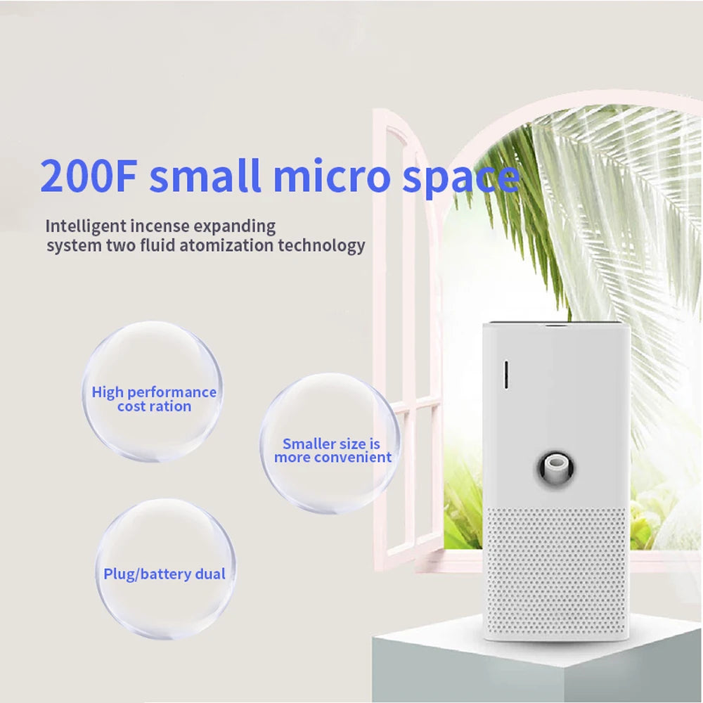 Waterless Essential Oil Fragrance Diffuser For Elevator Toilet Hotel Wall-mounted Automatic Aromatherapy Diffuser Aroma Diffuser