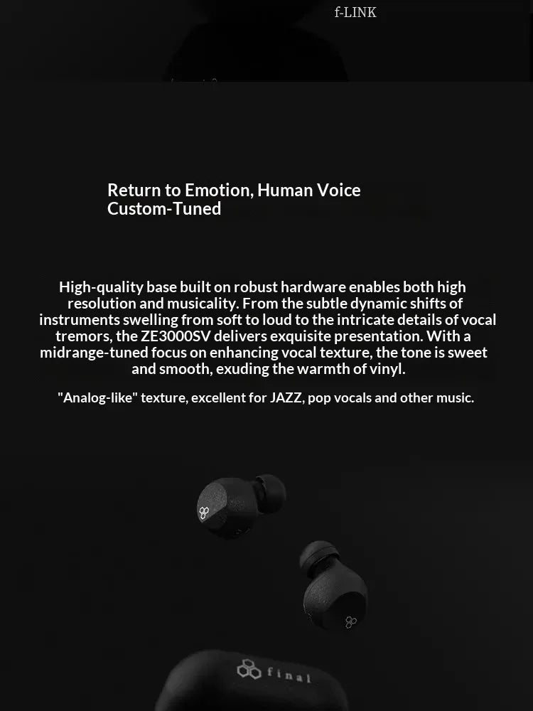 Tidesmit ZE3000 Wireless Earphones | 24-bit Lossless Bluetooth Audio Tidesmit