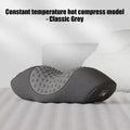 Heated Neck Massager Pillow | Deep Tissue Cervical Traction | Space Gray Massage Cushion RFJZZ-Dark Gray Tidesmit