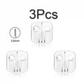 USB C Wired Earphones for Android - 3 Pack Noise Isolating Headset For 3.5 MM-3pcs Tidesmit