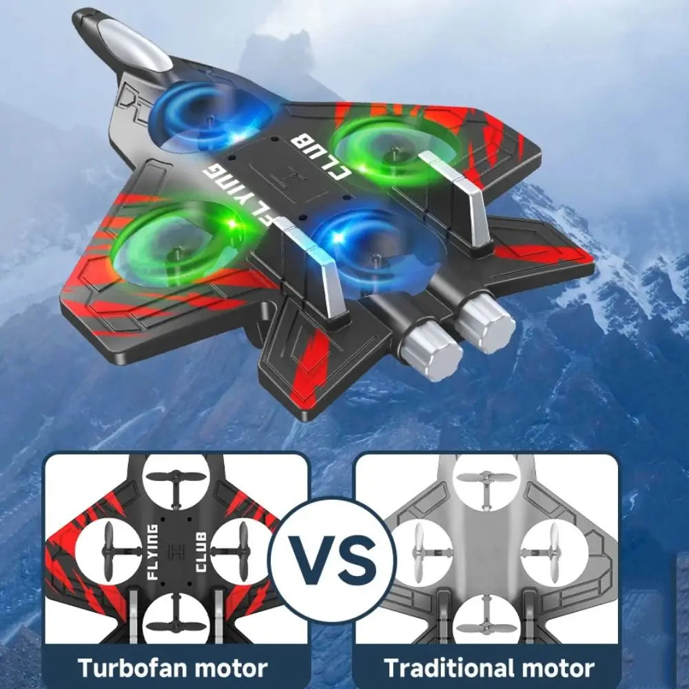 Remote Control Foam Jet Plane - Durable EPP Foam Fighter Toy Tidesmit