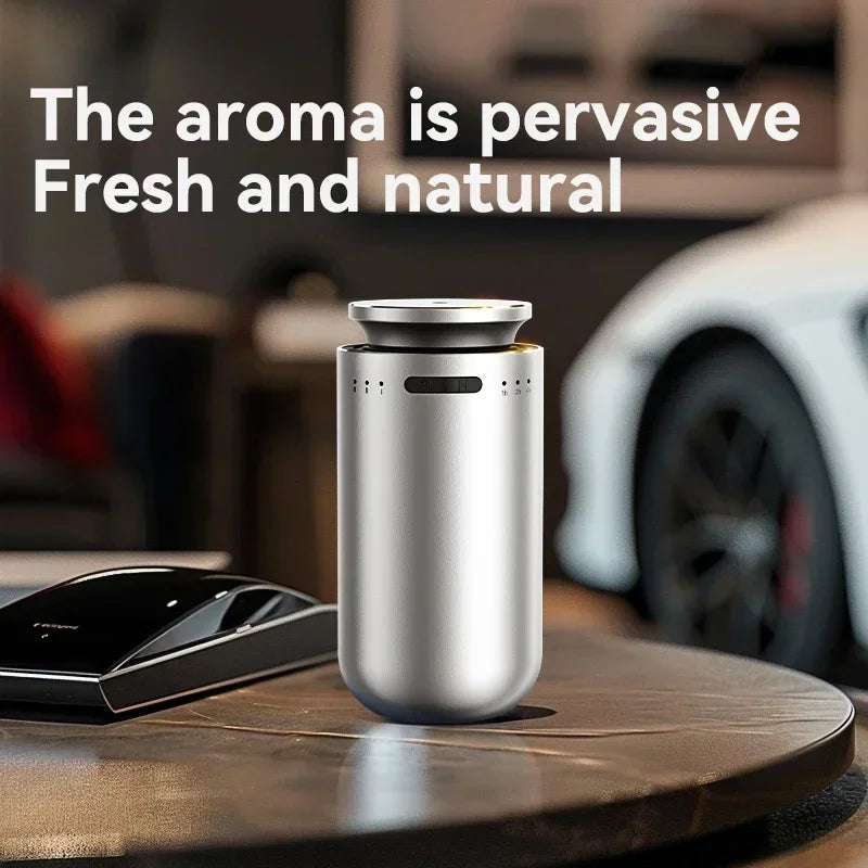 Smart Car Air Freshener Diffuser Fragrance Machine Waterless Essential Oil Aroma Diffuser Professional Scent Air Machine