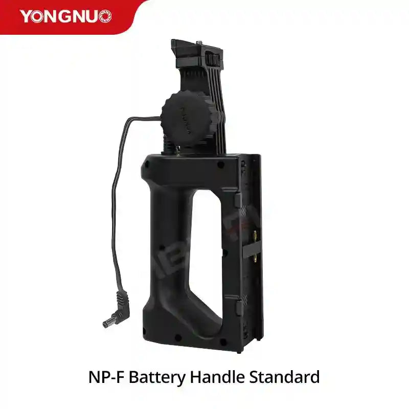 Bi-color LED Video Light: Portable Handheld Studio Lamp for Content NPF Handle Tidesmit