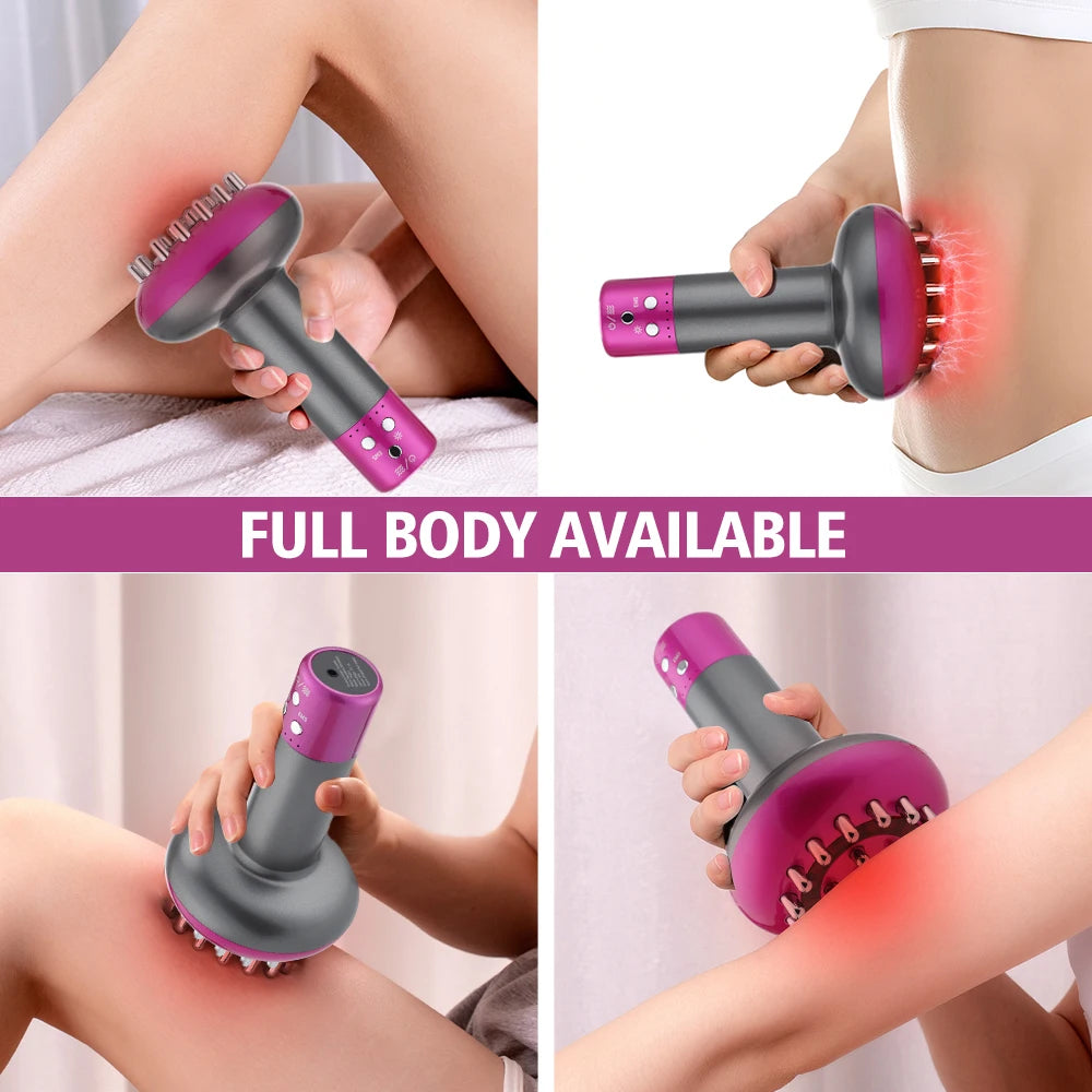 Electric Gua Sha Tool: Rechargeable Muscle Relief & Heat Therapy Body Shaping Massage Equipment Tidesmit