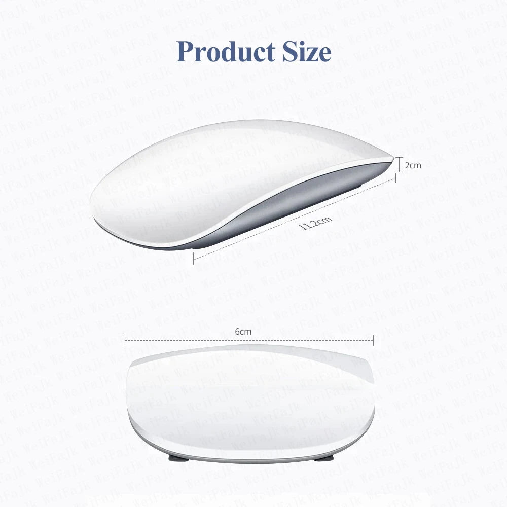 For Apple Original Wireless Bluetooth Touch Magic Mouse 2 For Macbook Pro Air Mini Laptop Tablet PC iPad Gaming Ergonomico Mouse