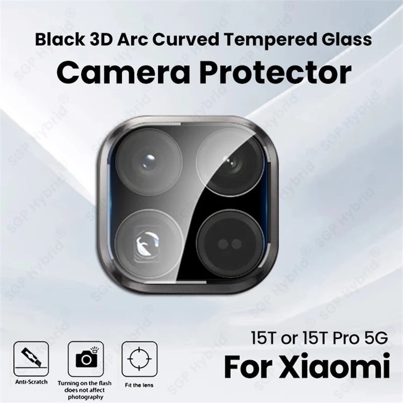 Xiaomi 15T Pro Camera Lens Protector 3D Tempered Glass by Tidesmit Tidesmit