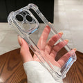 iPhone 16 Pro Max Shockproof Case | Clear Slim Fit Hard Cover Transparent A Tidesmit