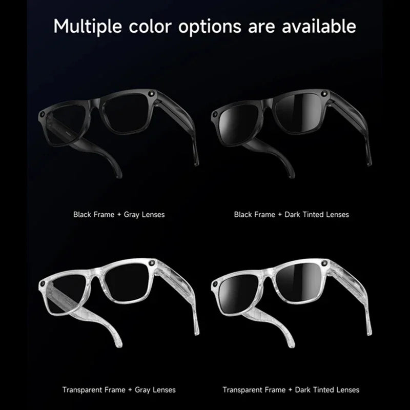 Smart Glasses with HD Camera & Bluetooth Audio - Tidesmit Tidesmit