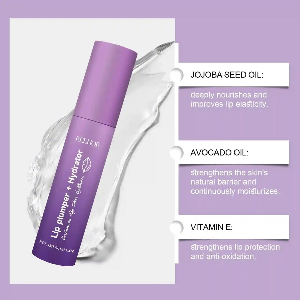 Lip Plumper Oil Serum for Voluminous Hydration - Tidesmit Lip Care Lip Care Tidesmit
