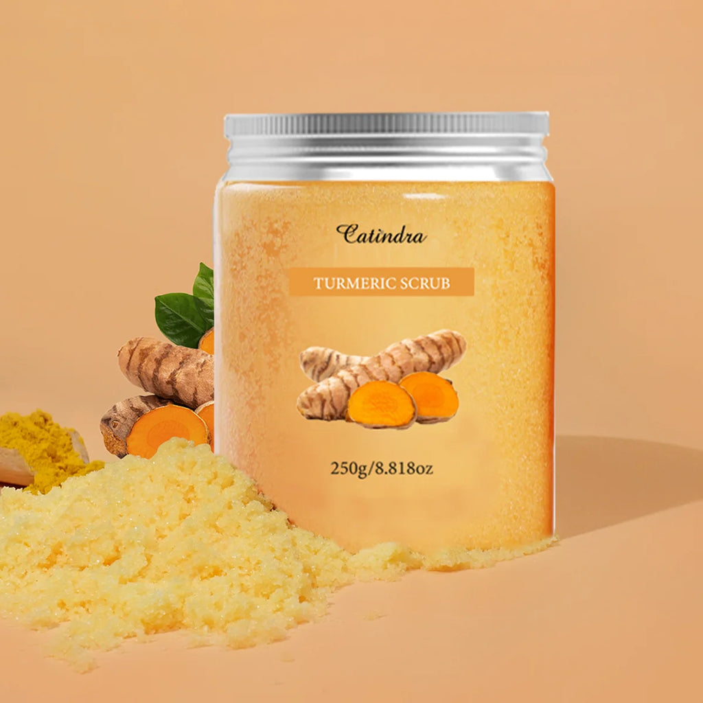 Turmeric Body Scrub | Natural Dark Spot Corrector for Radiant Skin Scrubs Treatments Tidesmit