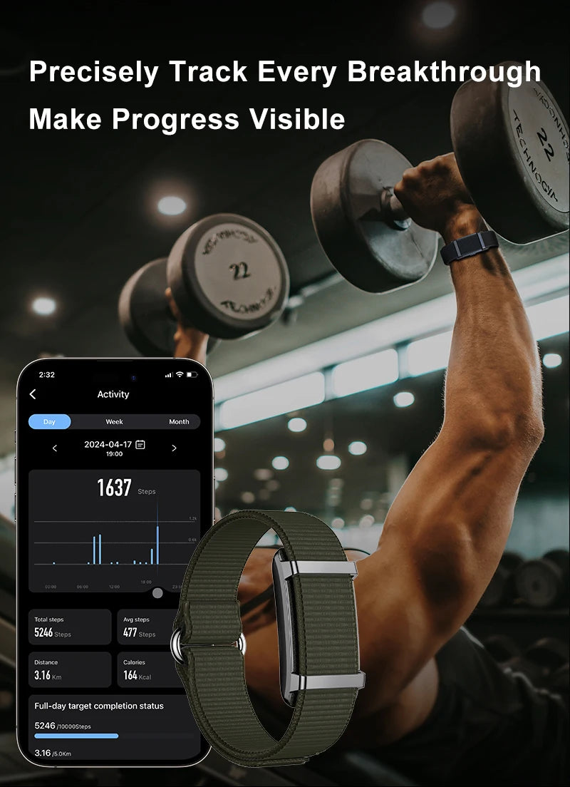 HY Digital No Screen Smart Watch Bracelet Sports Fitness Tracker Health Heart Rate Sleep Monitor Outdoor Smart Wristband