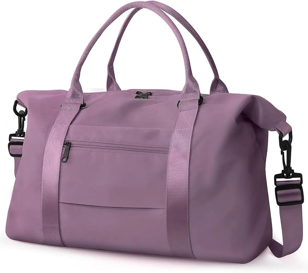 Unisex High Quality Customize Leather Duffle Bag Large Capacity Shoe Compartment With Customize Logo and Customize Storage Space
