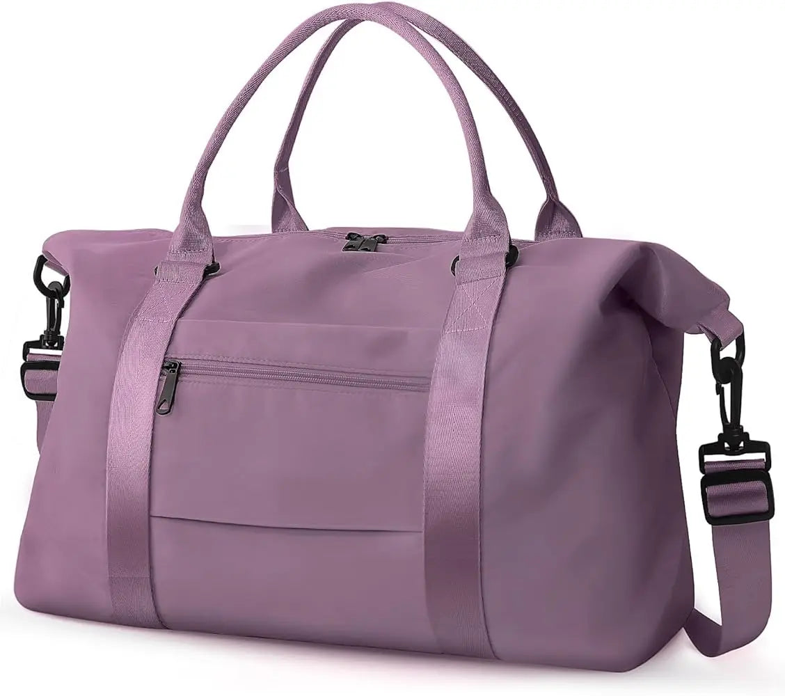 Unisex High Quality Customize Leather Duffle Bag Large Capacity Shoe Compartment With Customize Logo and Customize Storage Space