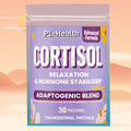 30 Patches Cortisol Detox Transdermal Patches for Women, with Magnesium,  L-Theanine for Hormone Balance, Mood & Digestion