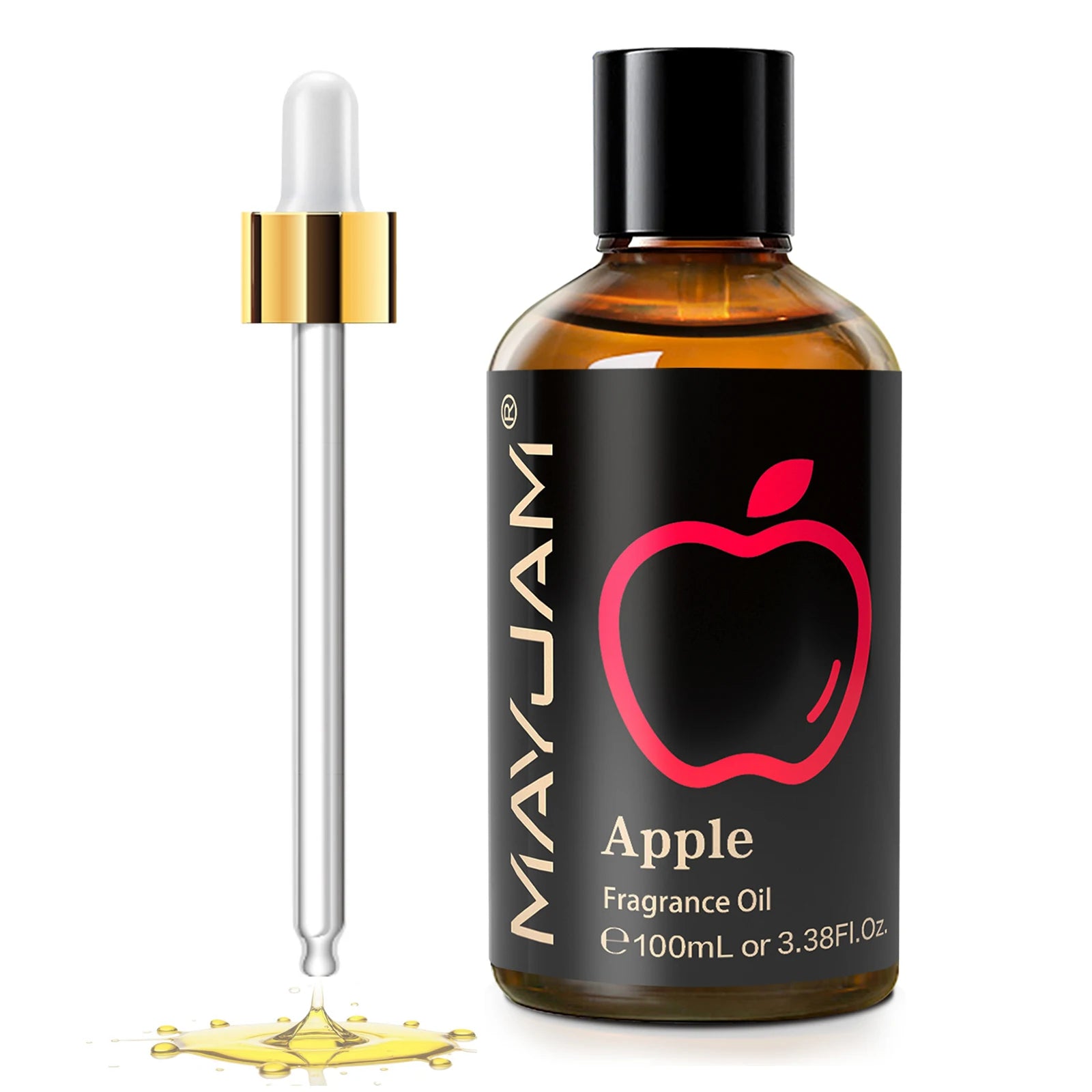MAYJAM 100ML Fruit Fragrance Oil for Diffuser Candle Soap Making Coconut Strawberry Watermelon Blueberry Essential Oils