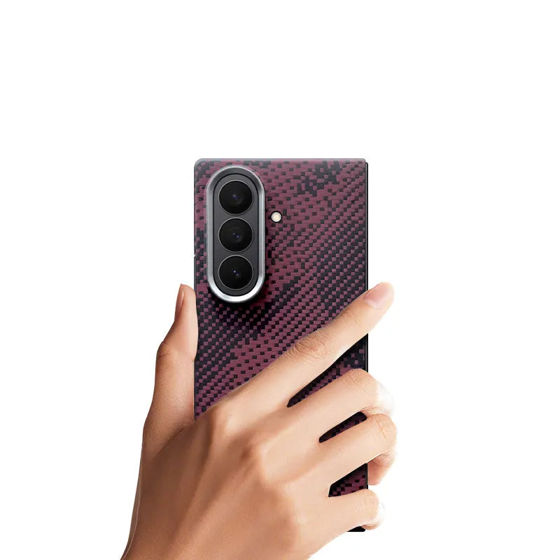 Samsung Galaxy Z Fold 7 Aramid Carbon Fiber Case - Slim Military Grade Protection Tidesmit