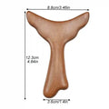 Wooden Massage Roller for Cellulite Removal and Lymphatic Flow (4 Styles) Massage Roller C Tidesmit