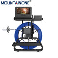 Sewer Camera Inspection 360 Degrees 10″inch IPS+Cable Diameter ø7mm+512HZ Transmitter Locator+Meter Counter+Keyboard