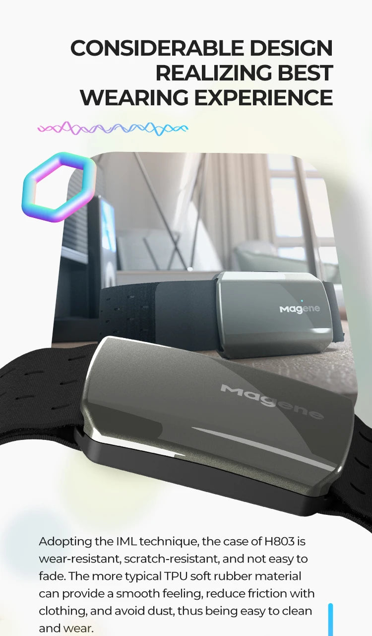 Tidesmit H803 Heart Rate Armband Monitor - Bluetooth & ANT+ Connectivity Tidesmit