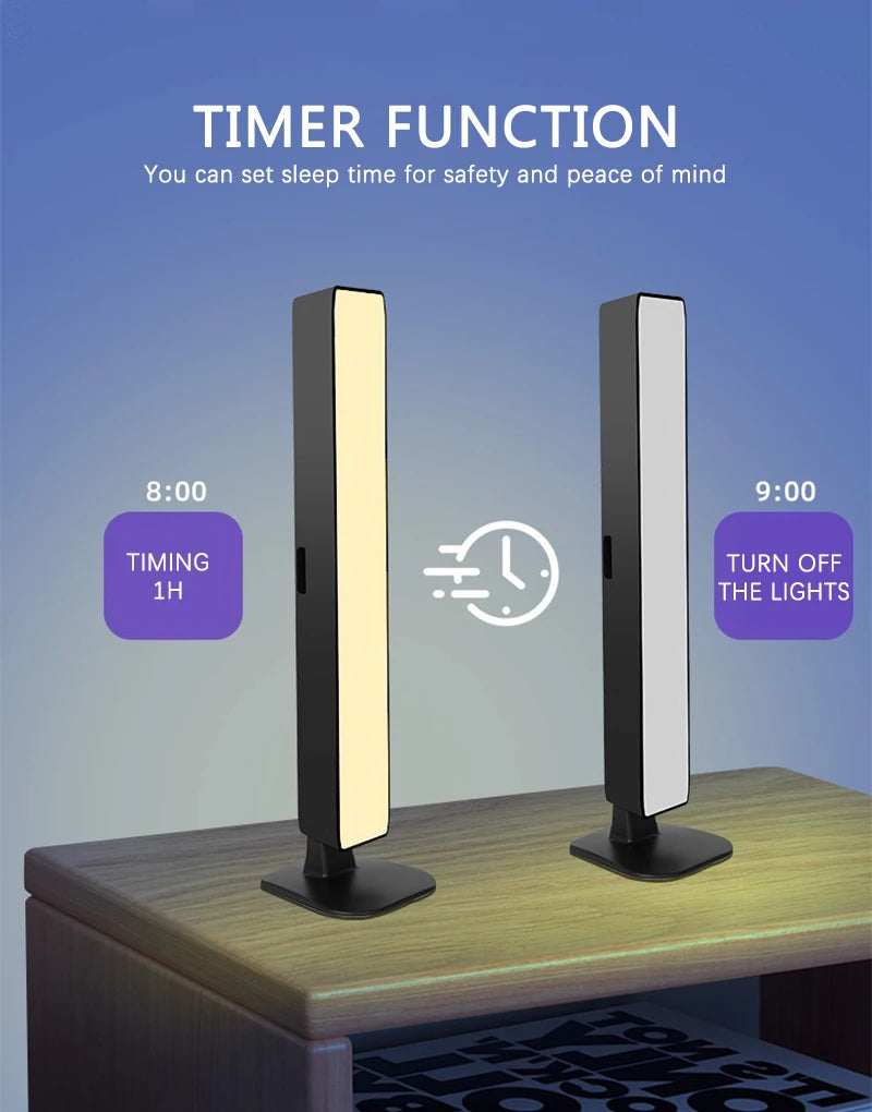 Smart RGB Gaming Light Bar with Wi-Fi Music Sync | Tidesmit Tidesmit