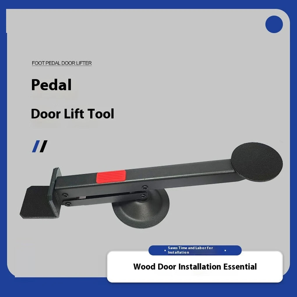 Professional Effortless Wooden Door Lifter Pedaled Lifting Device Household Woodworking Door Quick Installation Auxiliary Tools