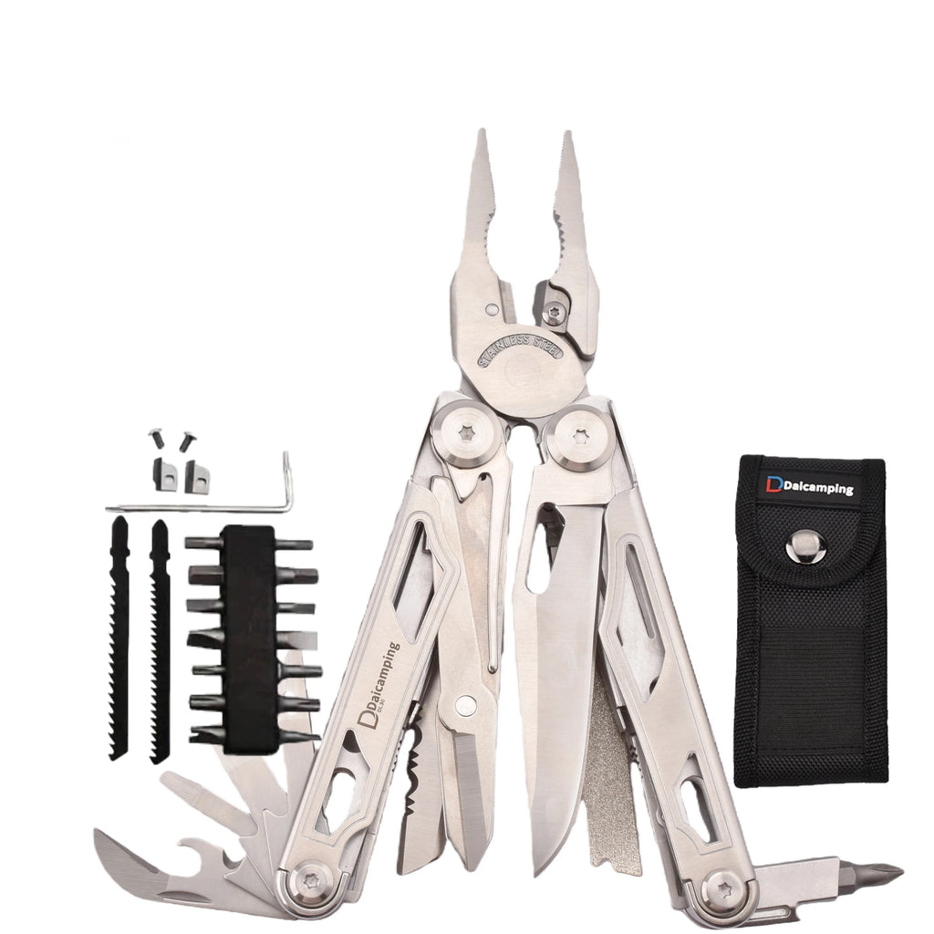 Daicamping DL30 DL301 DL25 Outdoor Camping EDC Plier Set Multifunctional Multitools Hand Multi Tool Folding Multi-tool Kit
