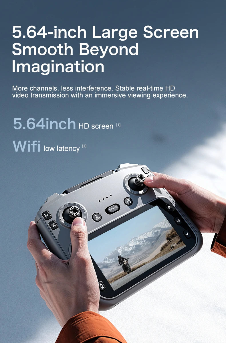 4K Camera Drone with GPS - Foldable Brushless RC Quadcopter by Tidesmit Tidesmit