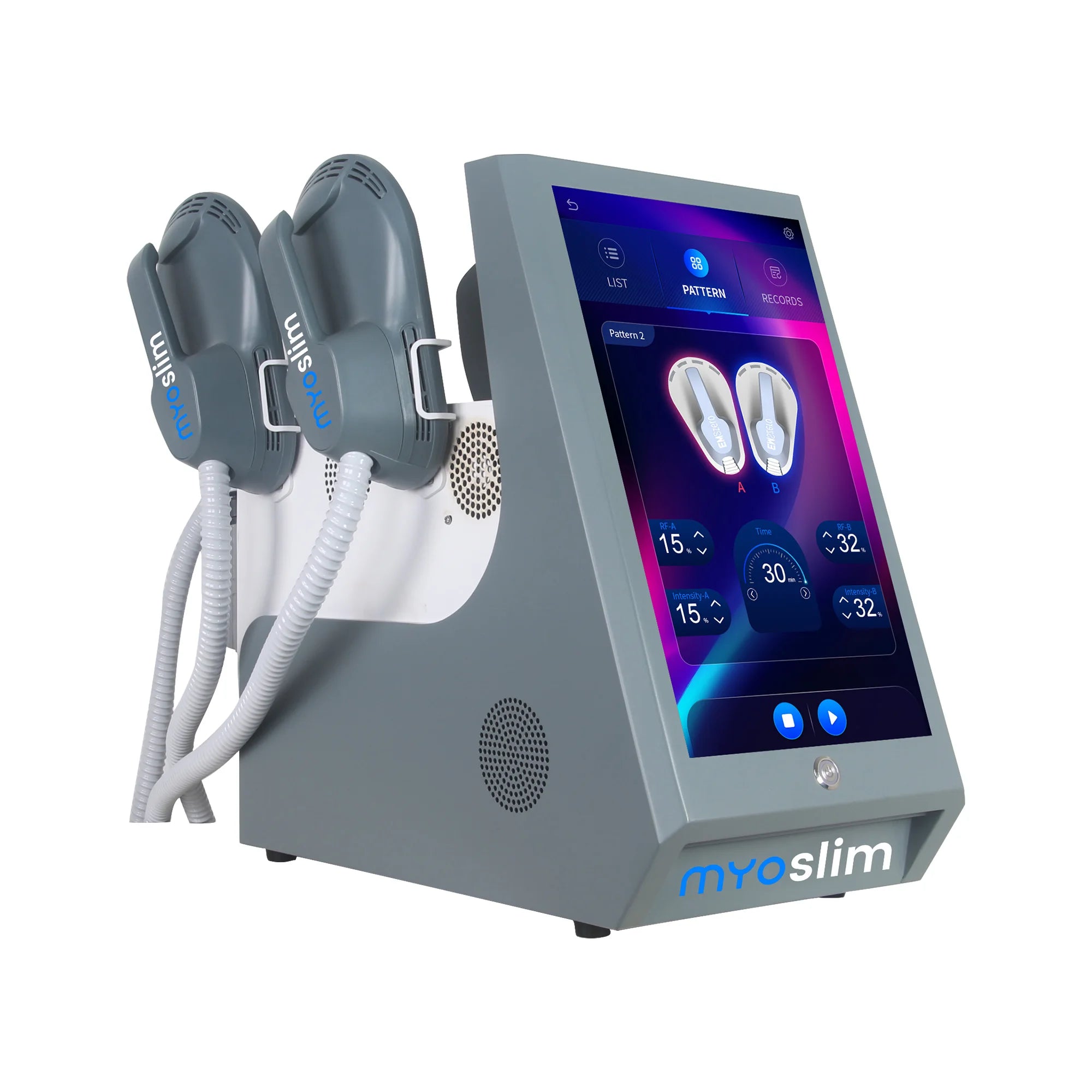 Portable EMS Muscle Stimulator RF Body Sculpting Device 6500W Relaxation Treatment Tidesmit
