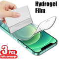iPhone Screen Protector Hydrogel Film 3 Pack - Case Friendly Protection 3Pcs Hydrogel Film Tidesmit
