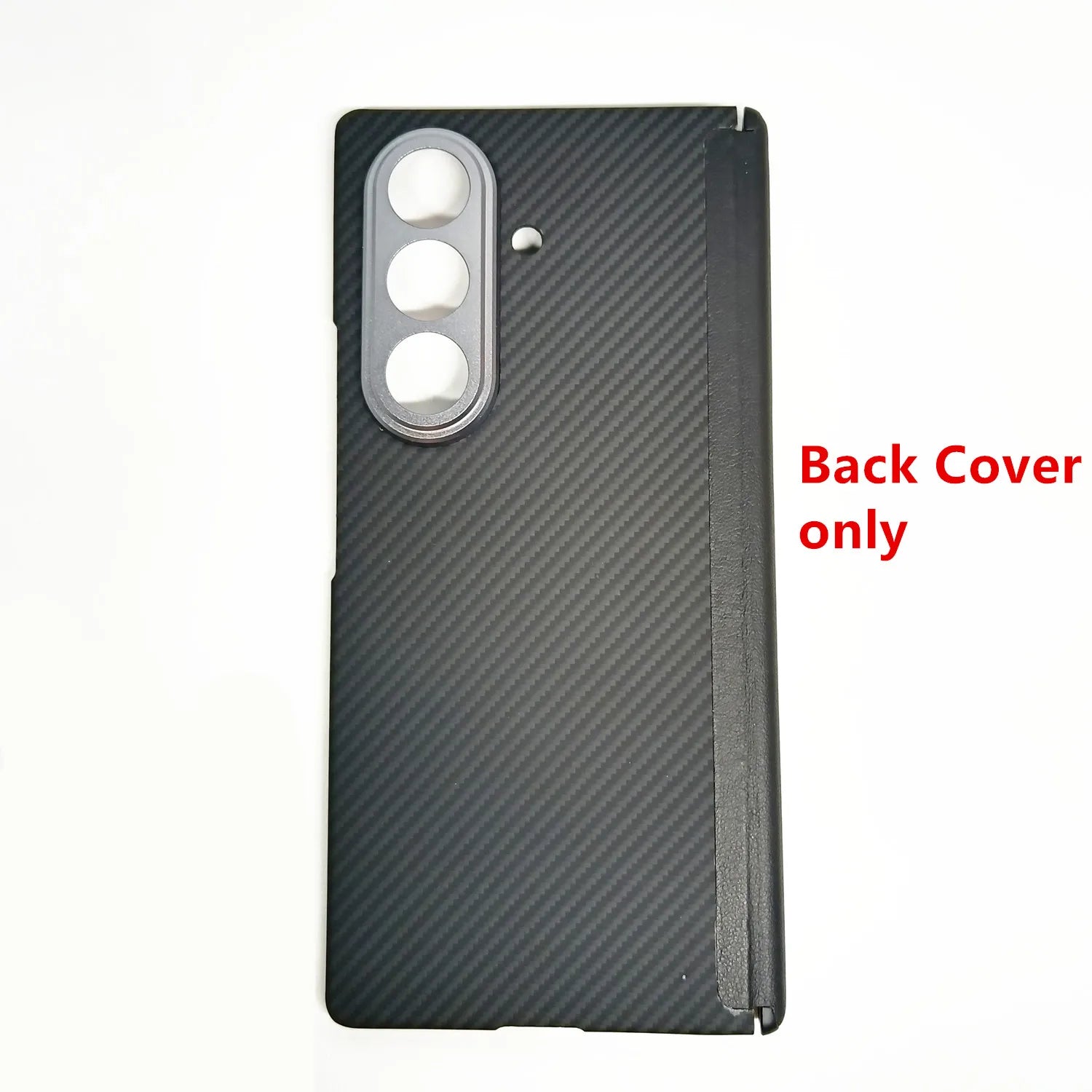 Aramid Fiber Case for Galaxy Z Fold 7 | Slim Military-Grade Armor Fine Hole Back Cover Tidesmit