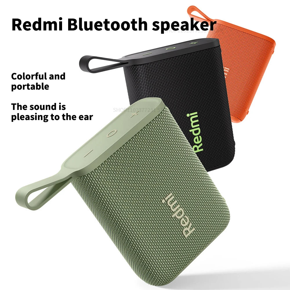 NEW Redmi Portable Bluetooth Speaker Outdoor IP67 Stereo Powerful Sound  Box BT5.3 RGB Dual Pairing TWS Connectivity Colorful