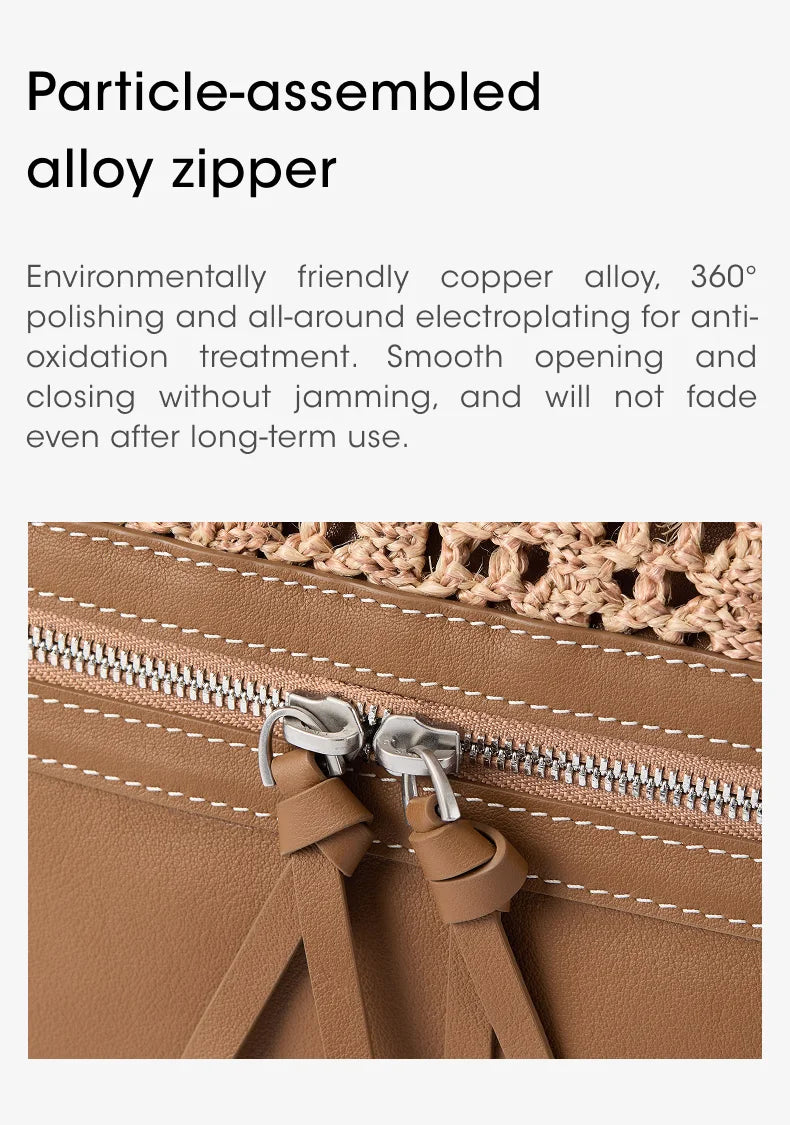 Amazing Song Original Design Cheese Roll Tote Bag Woven Family Shoulder Bag Fashion For Women