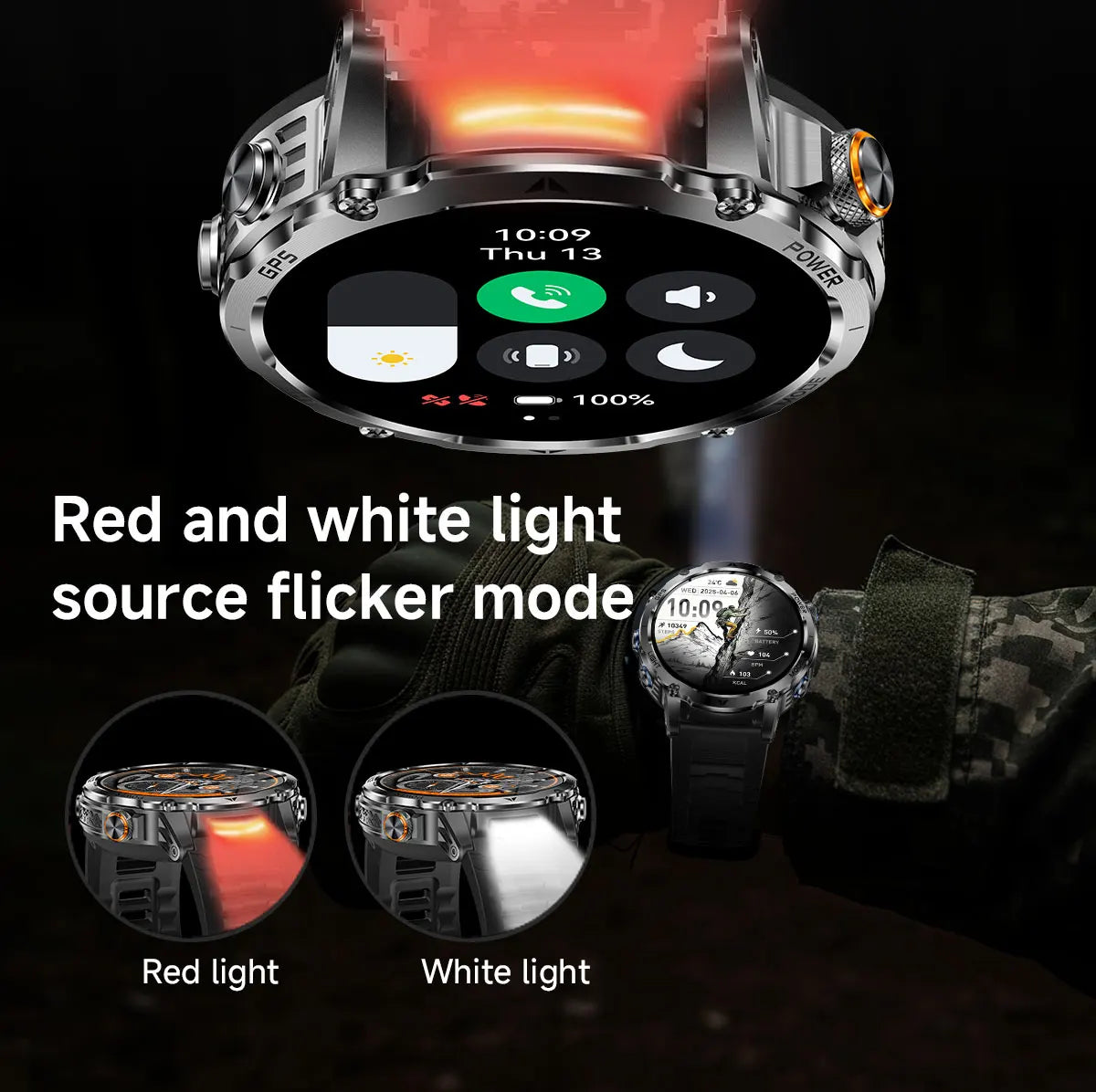 New T-Rex3 Ultra 1100mAh Battery Smart Watches GPS Track Compass IP69K Waterproof Sports Tracker Outdoors Military Smartwatches