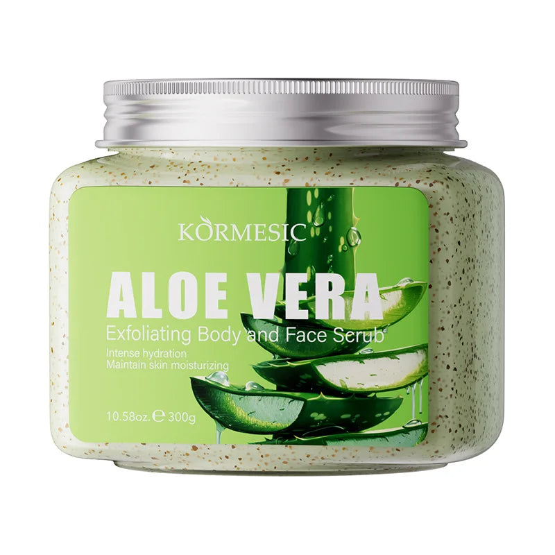 Avocado Facial Scrub & Moisturizing Cream - Natural Exfoliation Care Scrubs Treatments Aloe Vera Tidesmit